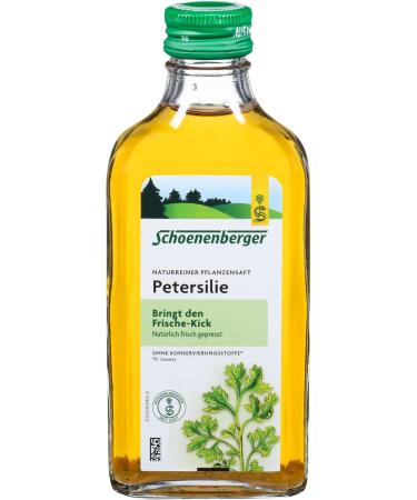  Schoenenberger Schoenenberger Parsley juice 200 ml - Buy Online on GoSupps.com