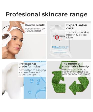 O3+ Bridal Facial Kit Oxygenating Glow Skin for Deep Cleansing Bright & Radiant Complexion Suitable for All Skin Types (81g Single Use) - Buy Online on GoSupps.com