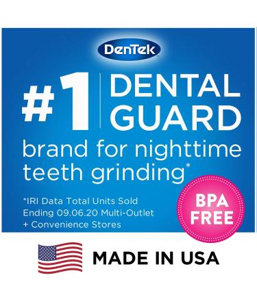 DenTek Professional-Fit  Maximum Protection Dental Guard for Teeth Grinding and Efferdent Anti-Bacterial Cleanser Tablet  90ct Guard + 90ct Cleanser Tablets - Buy Online on GoSupps.com