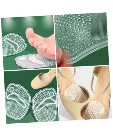 FRCOLOR 3 Pairs Non-Slip Silicone Massage Insoles | High Heel Cushion Pads & Forefoot Support - Comfort for International Shipping - Buy Online on GoSupps.com