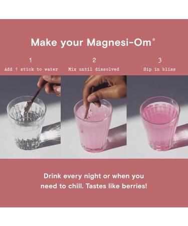 Moon Juice Magnesi Om Support Brain Health & Rest Magnesium Powder L-Theanine 100% Traceable Vegan & Non GMO - Berry - 0.14 Oz - Buy Online on GoSupps.com