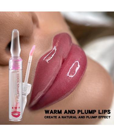  Wootapson Plumping Lip Gloss Lip Oil Plumping and Moisturizing Volume Boost Glossy Moisturizing and Moisturizing Appear Fuller Pack of 2 - Buy Online on GoSupps.com
