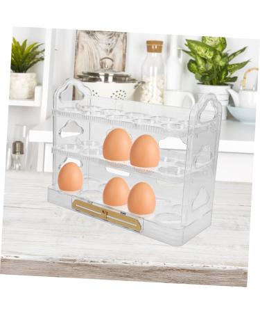 Generic Egg Carton Eggs Fridge Refrigerator Egg Storage Rack Egg Dispenser Egg Tray Egg Rack Dog Egg Box As Shown1 25X20CM - Buy Online on GoSupps.com