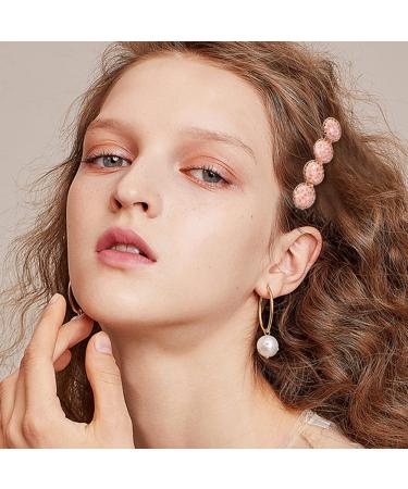 16Pcs Crystal Hair Clips - Round Rhinestone Duckbill Hair Barrettes for Women - Bling Geometric Alligator Hair Pins - Wedding Bridal Bridesmaid Hair Accessories - Buy Online on GoSupps.com