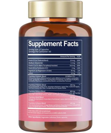 Totaria Women Menopause Capsules Women & Men s Probiotic Prebiotic & Postbiotic Capsules Bundle - Buy Online on GoSupps.com