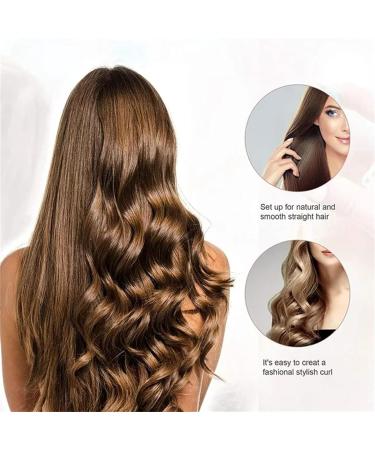 Wireless Hair Straightener & Cordless Curling Iron - USB Rechargeable Mini Flat Iron for All Hair Types - Portable Hot Tools in Black - Buy Online on GoSupps.com