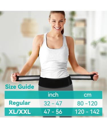 Lightweight Back Brace for Lower Back Pain | Adjustable Lumbar Support Belt for Sciatica Relief | Breathable & Comfortable for Men & Women Ideal for Home Work & Exercise (Medium - Buy Online on GoSupps.com