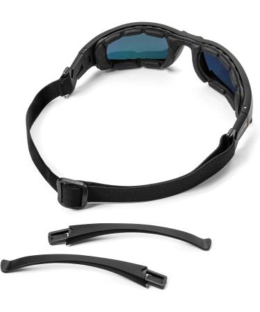 Interchangeable Lens Safety Glasses Kit | Anti-Fog, Anti-Scratch, UV Protection | Stylish Z87 Eyewear for Men and Women | Ideal for Sports, Shooting, Hunting - Buy Online on GoSupps.com