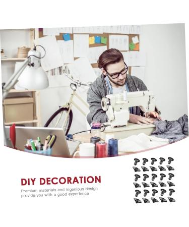 NUOBESTY Undercap 30pcs Rivet Decor Alloy Bag Metal Studs for Shoes Jean Buttons Diy Craft Accessories Bags Diamond Screws - Buy Online on GoSupps.com