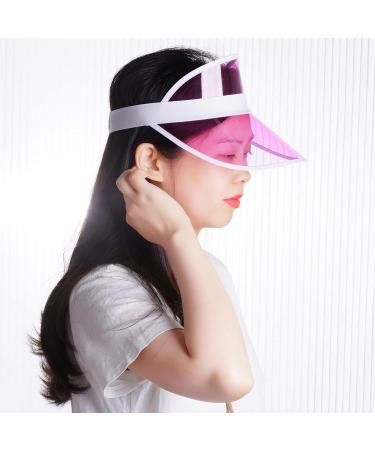 Jmkcoz 6 Pack Pink Sun Visor Hats for Women Men - Sports Beach Tennis Golf Headwear - Buy Online on GoSupps.com