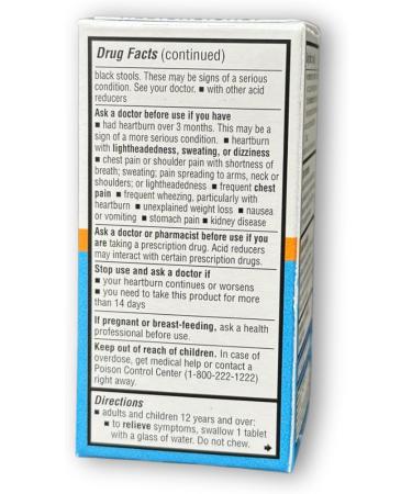 FUSION SHOP STORE Smart choices meaningful life! Famotidine 20mg Tablets- Maximum Strength 25ct (Pack of 1) - Buy Online on GoSupps.com