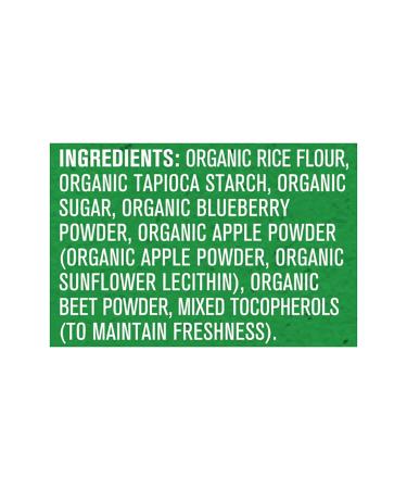 Gerber Organic Gentle Teething Wafers - Blueberry Apple Beet - 1.7oz (12 Count) - Buy Online on GoSupps.com