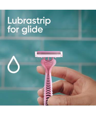 Buy Discontinued Gillette Simply Venus Disposable Razors - Wet Razor with Moisturizing Strip - International Shipping Available - Buy Online on GoSupps.com