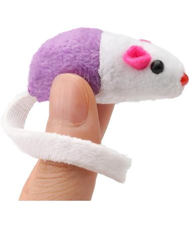 Chiwava 36-Piece Interactive Cat Toy Set - Colorful 11.5 cm Mice Rattles for Kittens | Perfect for Playtime & Engagement - Buy Online on GoSupps.com