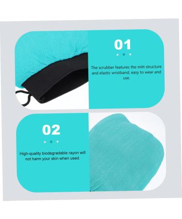 FOMIYES Baby Scrub Gloves & Shower Loofah Soft Foam Body Wash Sponges for Deep Cleaning & Skin Exfoliation - Buy Online on GoSupps.com