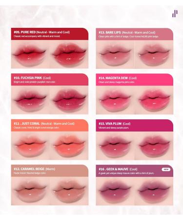 Heart Percent Dote On Mood Pure Glow Tint - Lightweight Moisturizing Lip Stain #04 Mauve | Long Lasting Liquid Lipstick 6.8g | International Shipping Available - Buy Online on GoSupps.com