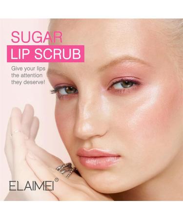 Ruilonghai Peach Lip Scrub - 30g | Organic Hydrating Exfoliator with Dead Sea Salt & Jojoba Oil for Soft Moisturized Lips - Buy Online on GoSupps.com