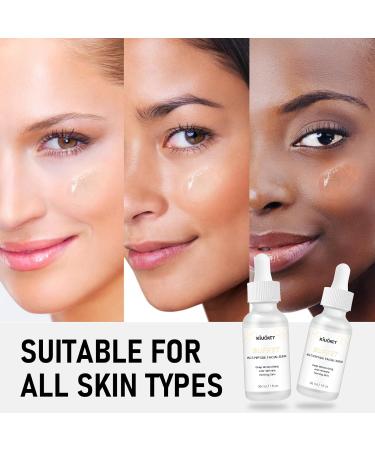 Buffet Peptides Serum for Face - 30ML Multi Peptide Facial Serum Reduces Wrinkles and Fine Lines - Peptide Serum with Hyaluronic Acid and Amino Acids for Hydration or Women & Men 1 Fl Oz (Pack of 1) - Buy Online on GoSupps.com