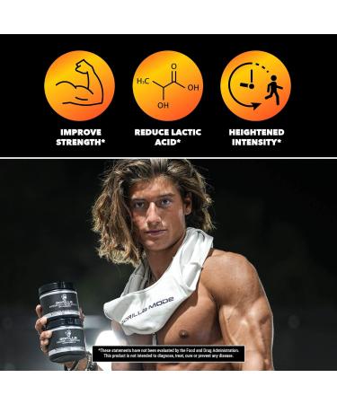 Gorilla Mode Beta-Alanine | Enhance Muscular Endurance | 3.2g Servings | International Shipping Available - Buy Online on GoSupps.com