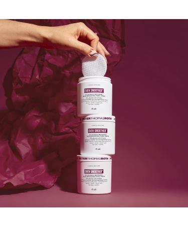 Peter Thomas Roth Even Smoother Glycolic Retinol Resurfacing Peel Pads - 60 ct | Glycolic Acid & Retinol Facial Peel - Buy Online on GoSupps.com