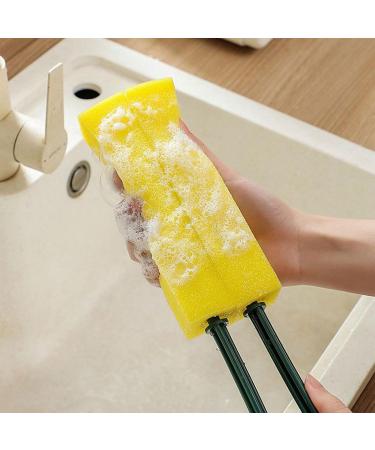Cup Cleaner Brush Water Absorbing Sponge Bottle Brush Soft and Flexible Sponge for Thorough Cleaner Bottle Sponge Brush - Buy Online on GoSupps.com