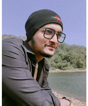 JOVAKIT Tony Stark Style Blue Light Blocking Glasses | Iron Man Retro Metal Eyeglasses for Men & Women - A1 Black Frame/Silver Temples 55mm - Buy Online on GoSupps.com