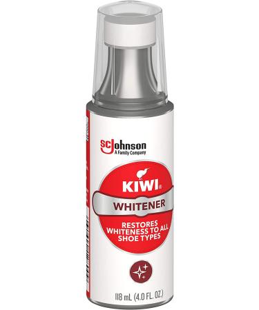 KIWI Shoe Whitener - 4 Fl Oz | For Leather, Vinyl, Canvas & More | Includes Sponge Applicator - Buy Online on GoSupps.com