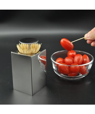Automatic Toothpick Box | Press Dispenser Holder for Home Bars Cafes & Clubs - Shop Now! - Buy Online on GoSupps.com