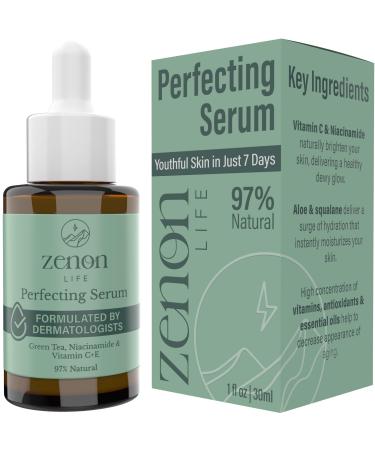 Perfecting Serum - Vitamin C+E Face Serum - Niacinamide Serum for Face - Complete Facial Serums for Skin Care Essence