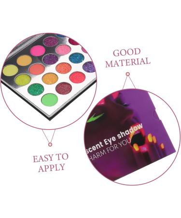 Healvian Luminous Eye Shadow Makeup Palette Makeup Eyeshadow Glitter Eyeshadow Eye Makeup Plate Powder - Buy Online on GoSupps.com