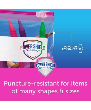 Ziploc Gallon Food Storage Slider Bags with Power Shield Technology - 104 Bags (4 Packs) - Buy Online on GoSupps.com