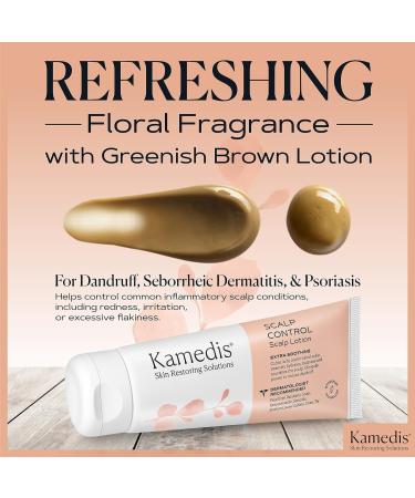 KAMEDIS Anti-Dandruff Shampoo & Scalp Kit - Clinically Proven Treatment for Itchy Flaky Scalp | Dermatologist Recommended Conditioner Set - International Shipping Available - Buy Online on GoSupps.com