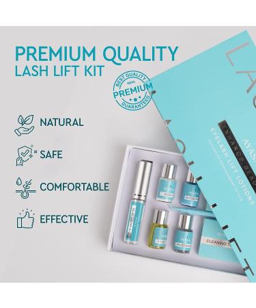 AYASAL Lash Lift Kit - 2023 Upgraded Eyelash Perm for 6 Weeks | Professional Semi-Permanent Eyelash Kit for Salon & Home Use - Buy Online on GoSupps.com