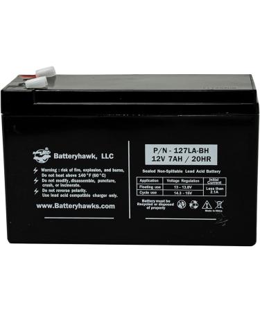 12V 7AH Sealed Lead Acid Battery - F1 Terminal WPX6.0-12 Multiple Use International Shipping Available - Buy Online on GoSupps.com