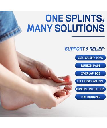 Buy Bunion Corrector & Big Toe Separator - Hallux Valgus Support Socks for Women & Men | International Shipping Available - Buy Online on GoSupps.com