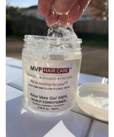 Premium Aloe Vera Scalp Conditioner - 100% Natural | Promotes Hair Growth & Reduces Hair Loss | 8.45 Oz | Soothes Dandruff & Seborrheic Dermatitis - Buy Online on GoSupps.com