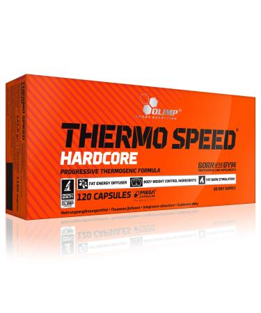 Thermogenic Fat Burner 120 Capsules | Stimulating Energy Pills | Fast Fat Reduction | Weight Loss