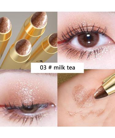 Eyeshadow Pencil Highly Pigmented Eye Shadow Shimmer Eyeshadow Pencil Crayon Shimmer Eye Brightener Stick Long Lasting Shimmer Cream Eyeshadow Pencil Crayon for - Buy Online on GoSupps.com