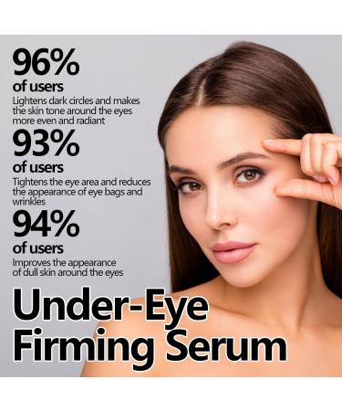 Super Serum Eye firming Rejuvenating Oil NDER EYE SERUM Eye Contour Cream - Anti-Wrinkle Anti-Puffiness & Anti-Dark Circles - With Pure Hyaluronic Acid and Caffeine (1pc) - Buy Online on GoSupps.com