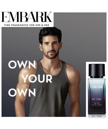 EMBARK "My Time" for Him Perfume for Men - 30ml | Premium Eau de Parfum | Ambery and Chypre Fragrance Liquid - Buy Online on GoSupps.com