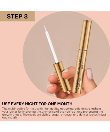 Long4lashes FX5 Eyelash Serum - Double Power Vegan Formula | 3ML+3ML Savings Set | Breathtaking Miracle for Lush Lashes - Buy Online on GoSupps.com