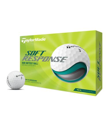 TaylorMade Soft Response Golf Balls White