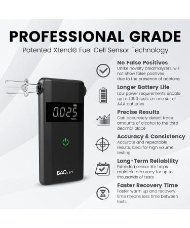 BACtrack Scout Breathalyzer | Professional-Grade Accuracy | DOT & NHTSA Compliant - Buy Online on GoSupps.com