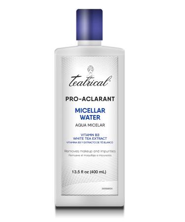 TEATRICAL Pro-Aclarant Micellar Water Cleanser & Makeup Remover 13.5 Ounce Micellar Water Makeup Remover 13.5 oz