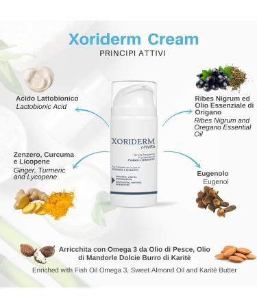 Xoriderm Cream Cosmetic Adjuvant in Cream Useful for Itching and Redened and Irritated Skin - Buy Online on GoSupps.com