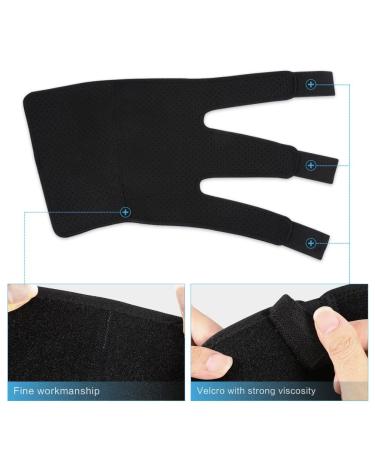 YUYTE Calf Compression Sleeve for Men - Adjustable Support Brace for Muscle Pain Sprains Recovery & Swelling - Buy Online on GoSupps.com