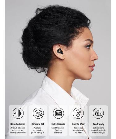 Quiet Ear Plugs - Colorful Noise Reduction Earplugs for Sleep Work Travel & Events | 25dB Hearing Protection - Buy Online on GoSupps.com