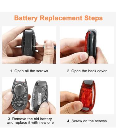 Sosayet LED Safety Light Set | Flashing Backpack & Stroller Lights for Children | Best Safety Clip Reflectors for Jogging & School Bags - Buy Online on GoSupps.com