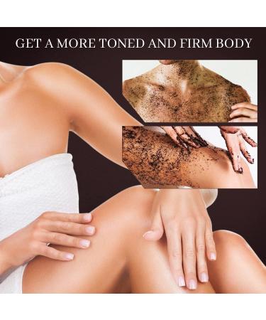 Dead Sea Salt Scrub with Pure Coffee Arabica | Anti-Cellulite Exfoliant for Face Body Legs & Foot | Hydrating Treatment for Stretch Marks Wrinkles & Varicose Veins | Boosts Circulation for Men & Women - Buy Online on GoSupps.com