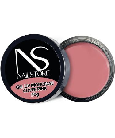  Nail Store NAILSTORE - Monophasic UV/LED Builder Gel Cover Pink - Medium Density - Self-Leveling - Camouflage - Easy to File - Suitable for Refilling and Stretching with a Card - Buy Online on GoSupps.com